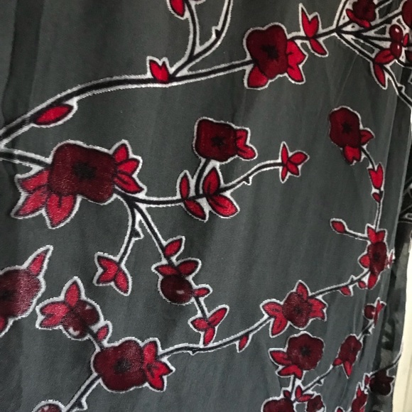 Superfoxx Dress with Velvet Flowers - Picture 2 of 3